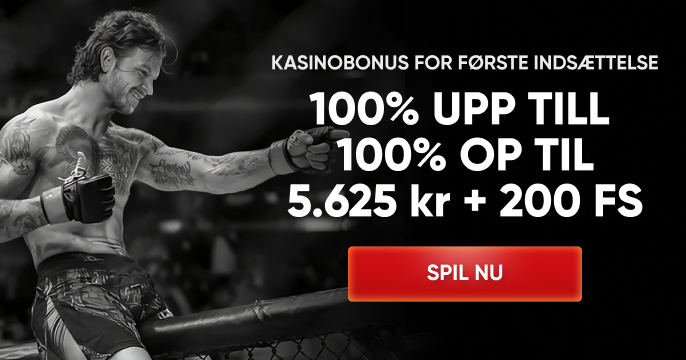 Glorion Casino hovedbanner med bonus til danske spillere